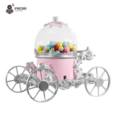 Custom Pink Princess Carriage Gashapon Vending Machine