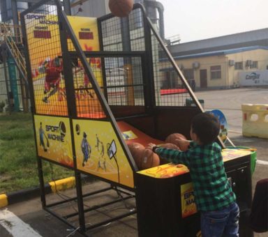 The Fun and Exercise Street Basketball Machine for The Event