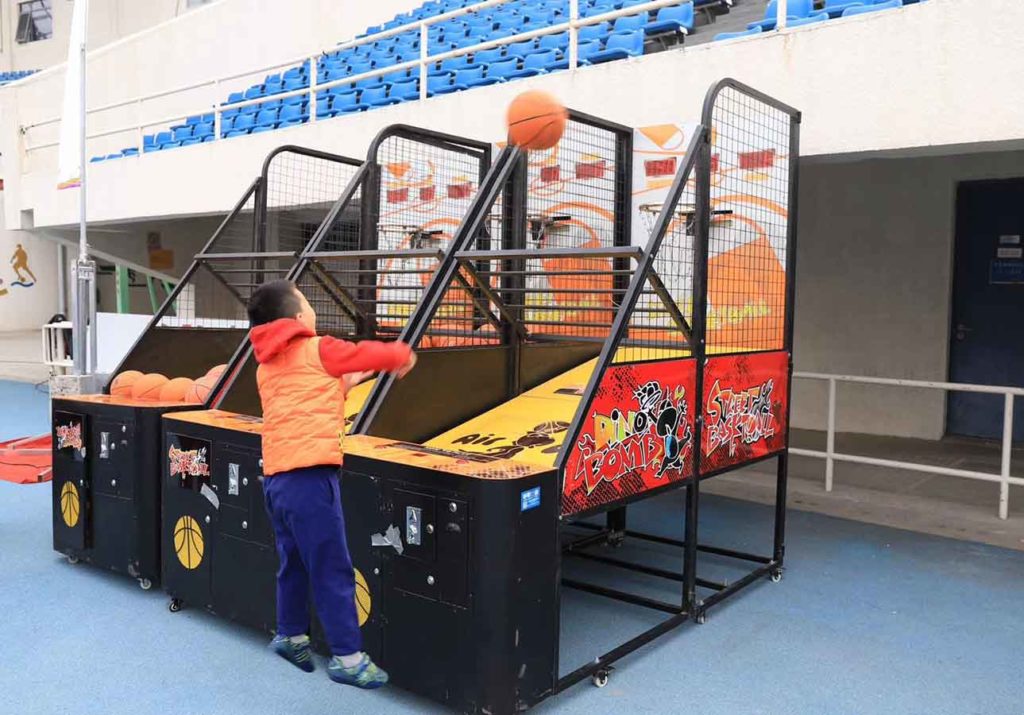 Focon fun indoor sports basketball shooting machine - Focon Animation