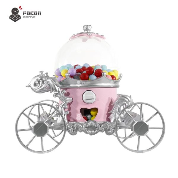 Custom Pink Princess Carriage Gashapon Vending Machine