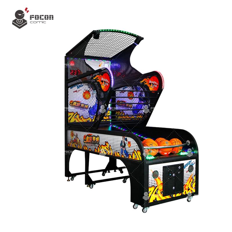 Luxury Lighting Arcade Street Basketball Game Machine