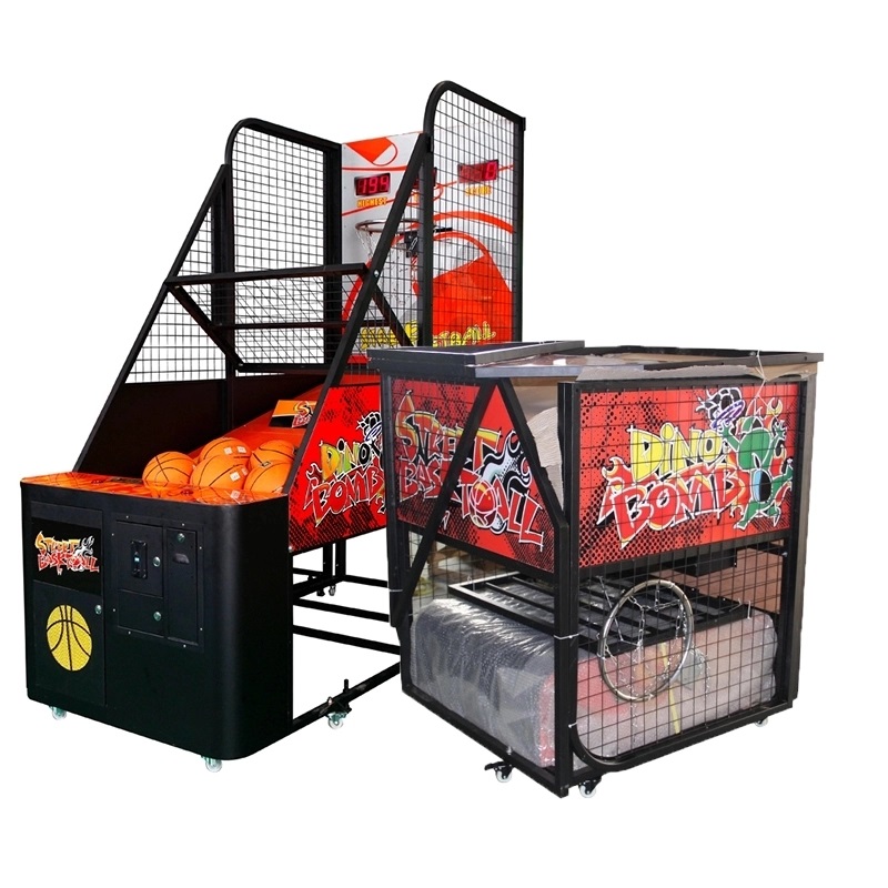 Indoor Amusement Foldable Street Basketball Sports Game Machine