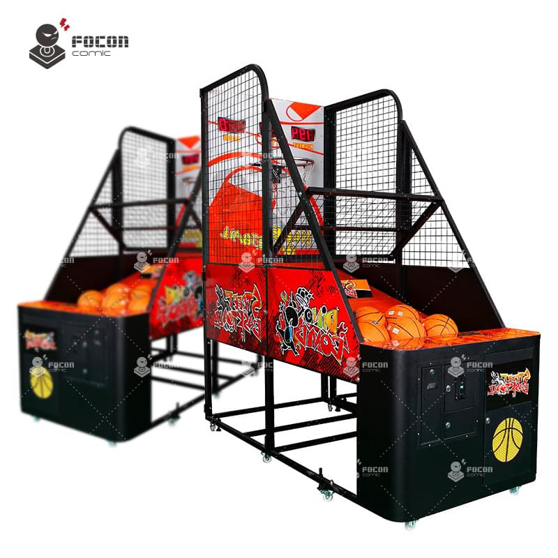 Indoor Amusement Foldable Street Basketball Sports Game Machine