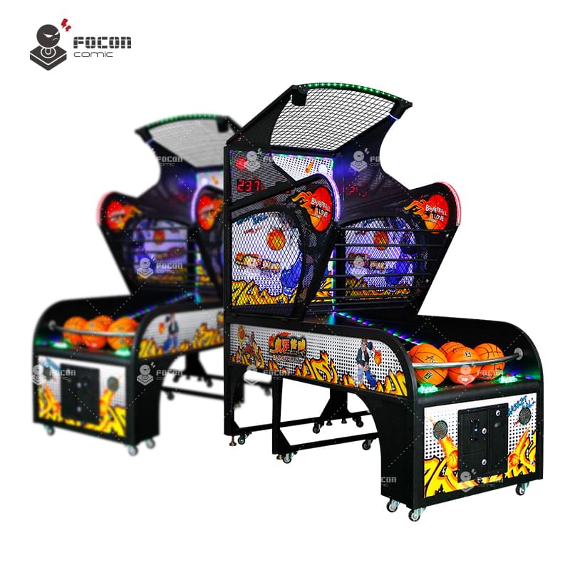 Luxury Lighting Arcade Street Basketball Game Machine