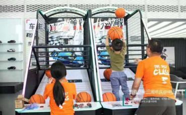 Focon fun indoor sports basketball shooting machine