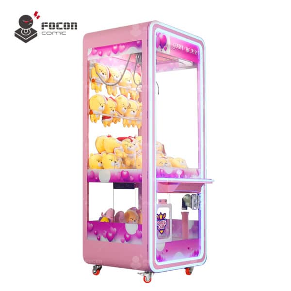 Focon Original Claw Prize Vending Machine Transparent Style FCM-001